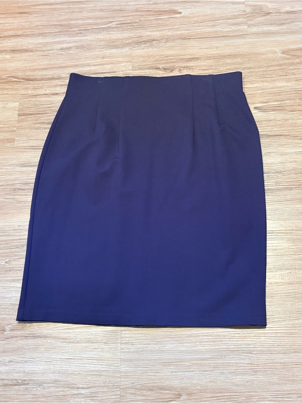 NWT M&S Collection Classic Navy Pencil Skirt - Stretch Ponte, Knee Length